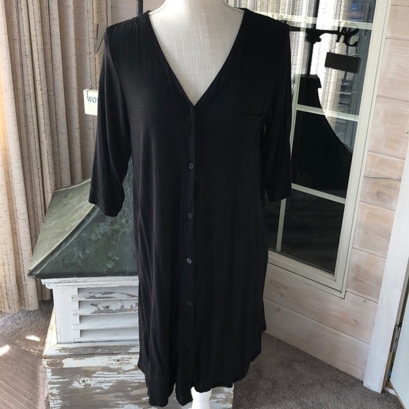 DKNY Button Down Dress‎ - Picture 1 of 6